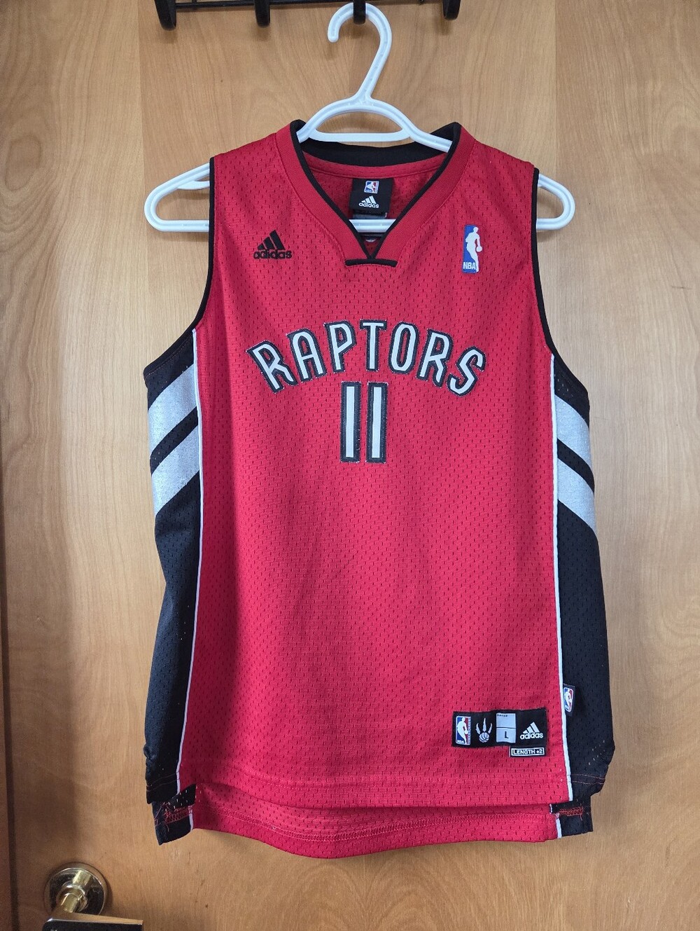 Youth Large TJ FORD Toronto Raptors Jersey